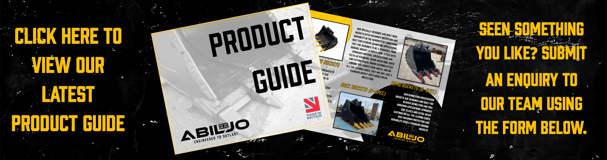 Excavator Product Guide